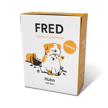 Fred & Felia FRED JUNIOR Huhn mit Reis (10x390g)