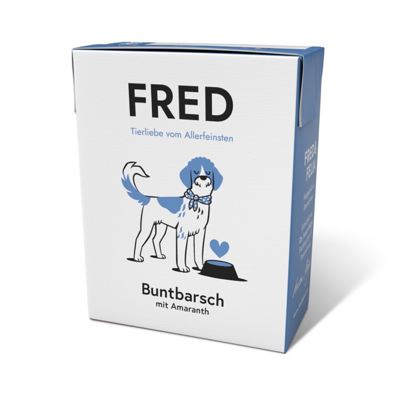 Fred & Felia FRED Buntbarsch mit Amaranth (10x390g)