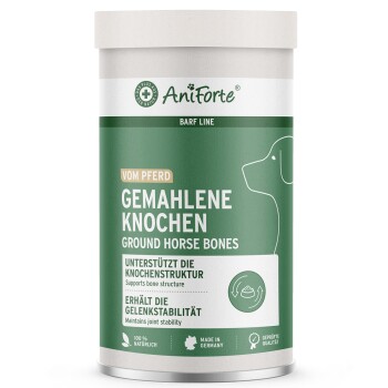 AniForte BARF-Line Gemahlene Knochen vom Pferd 1 kg