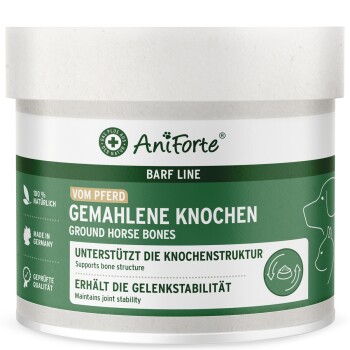 AniForte BARF-Line Gemahlene Knochen vom Pferd 500 g