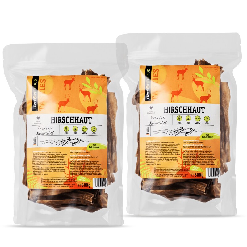 FAVLY Petfood Hirschhaut 1