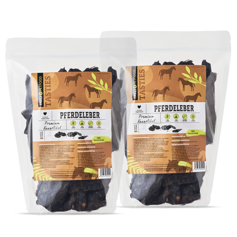 FAVLY Petfood Pferdeleber 2 kg