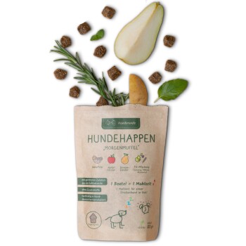 Hunderunde Morgenmuffel vegane Snacks 375 g