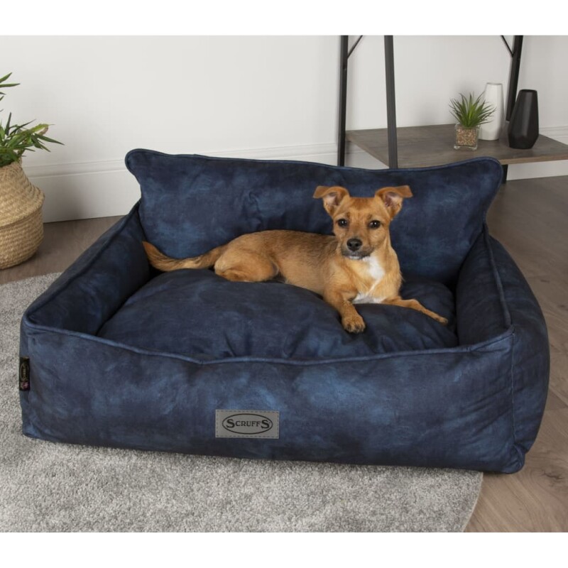 Scruffs & Tramps Hundebett blau M