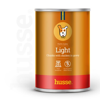 husse Light Huhn in Soße