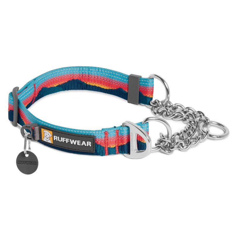 Ruffwear Chain Reaction™ Halsband blau/ türkis/ rosa L