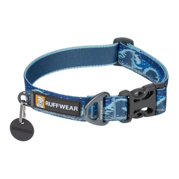 Ruffwear Hundehalsband Crag™ blau/ türkis L