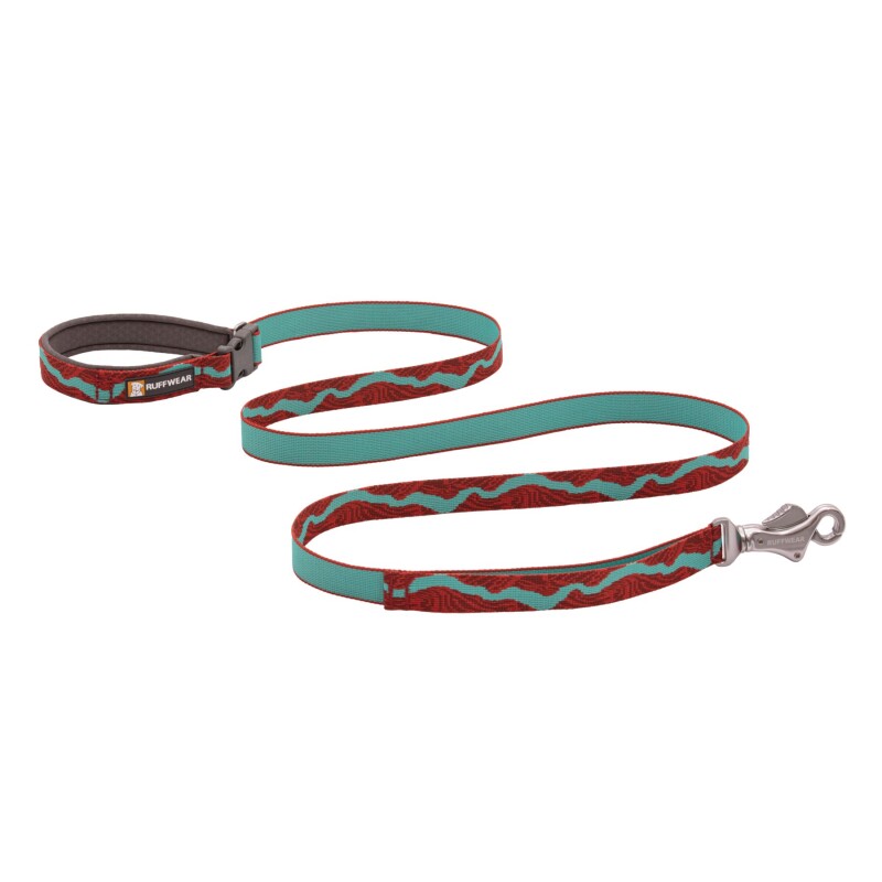 Ruffwear Flat Out™ Leine blau/ türkis/ rot