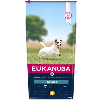 EUKANUBA mit frischem Huhn für kleine Rassen 15 kg