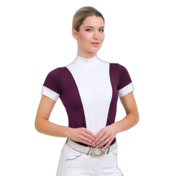 Turnier-Poloshirt Reiten Damen Cavalliera Queen