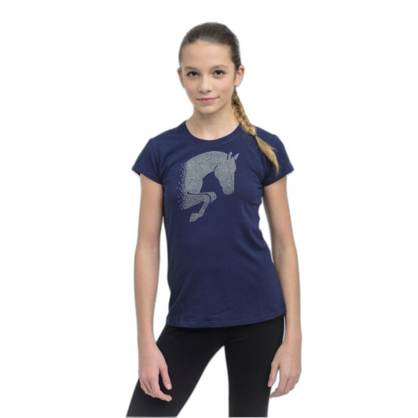 T-Shirt Reiten Damen Cavalliera Jumping star