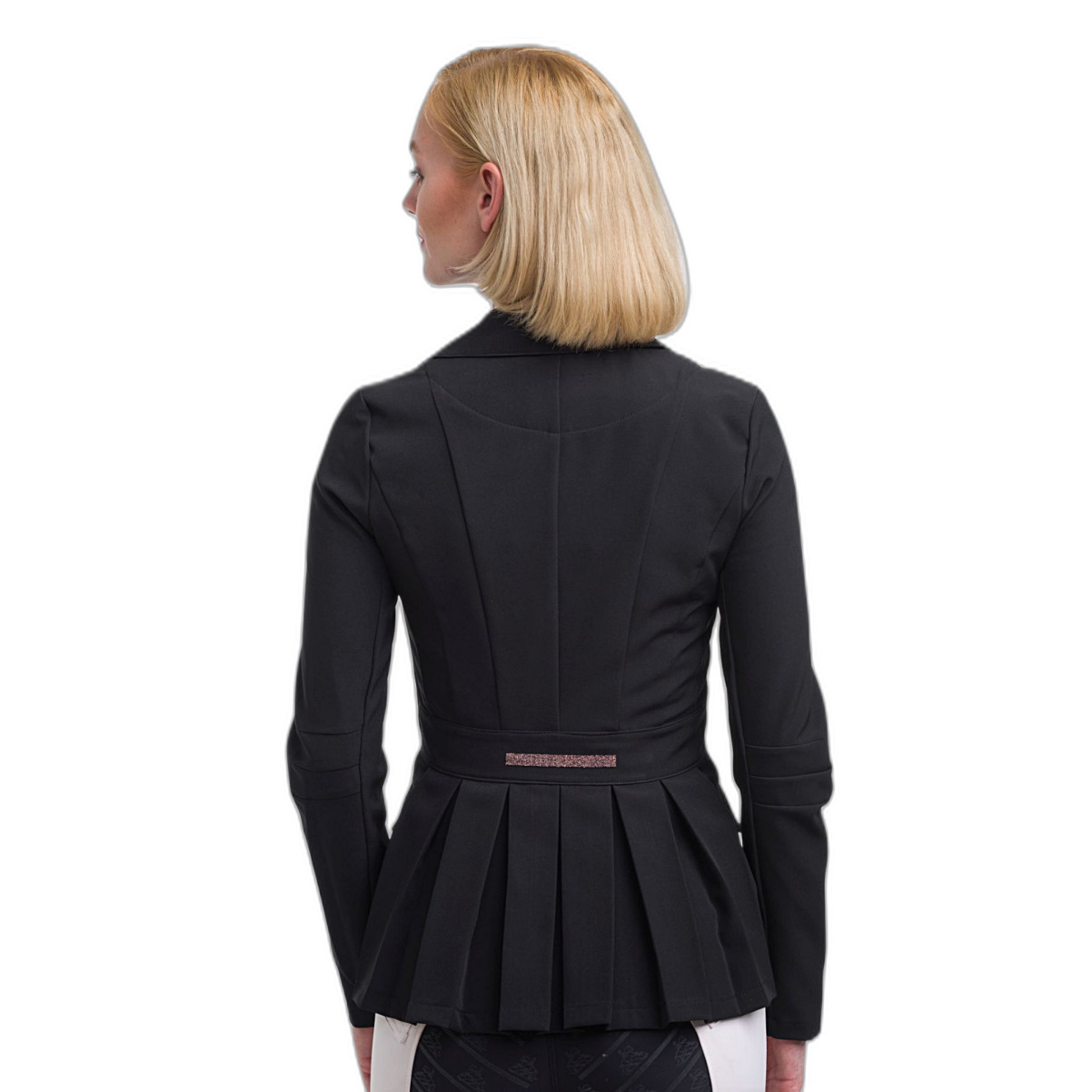 Reitturnier-Softshelljacke Damen Cavalliera Rose Gold Purity