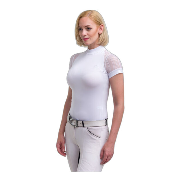 Turnier-Poloshirt Reiten Damen Cavalliera Contessa