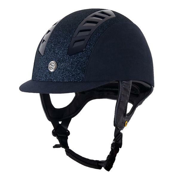 Mikrofaser-Helm Back on Track EQ3 strass