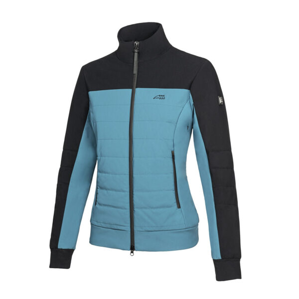 Softshell-Reitjacke Equiline Nabel Teal