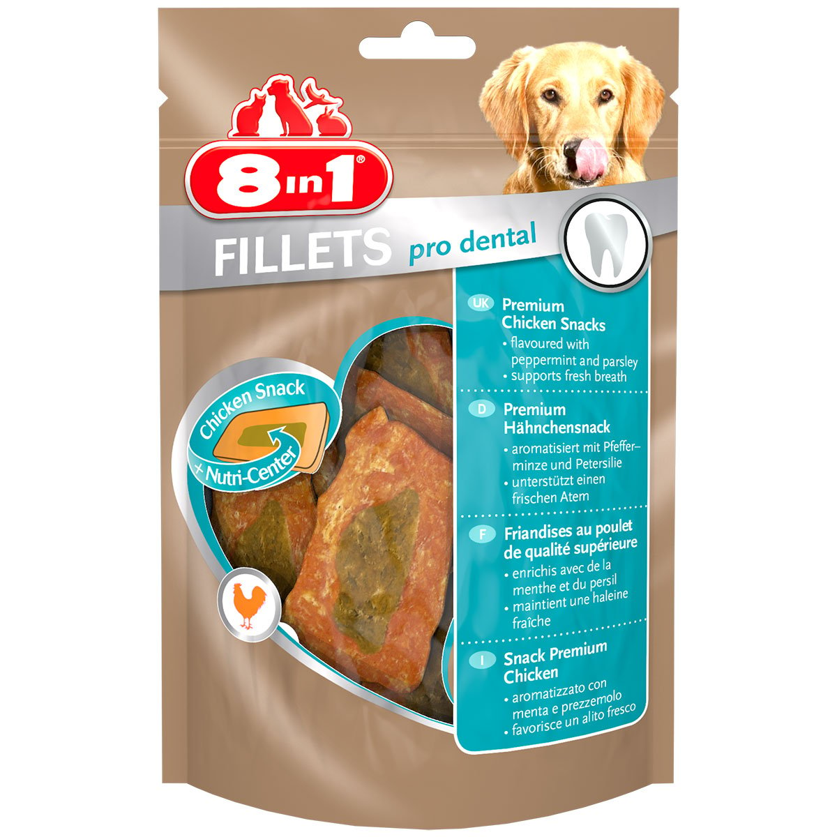 8in1 Fillets Pro - pro breath Größe S