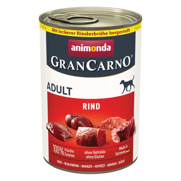 animonda GranCarno Adult Rind Pur 6x400g