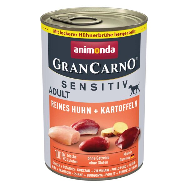 animonda GranCarno Sensitiv Huhn und Kartoffel 24x400g