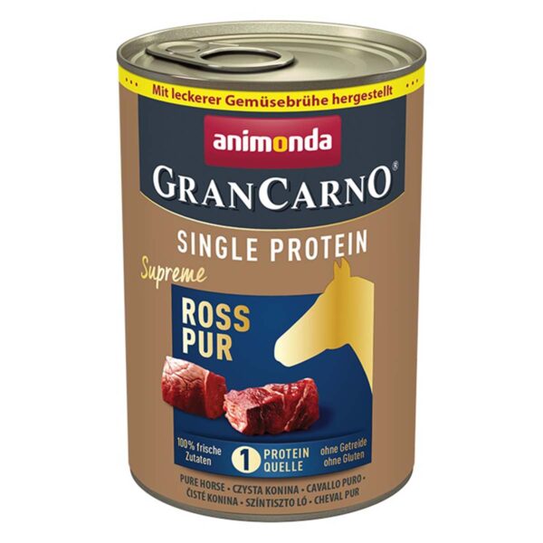 animonda GranCarno single protein Ross pur 24x400g