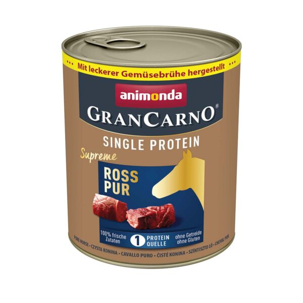 animonda GranCarno single protein Ross pur 24x800g