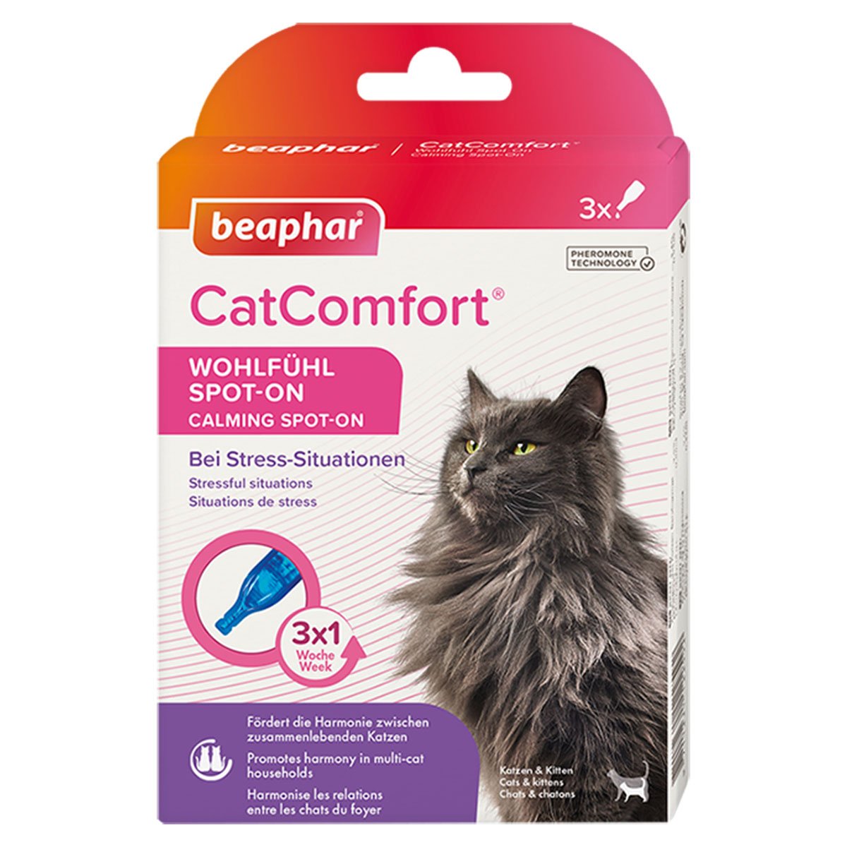 beaphar CatComfort® Wohlfühl Spot-On 3x0