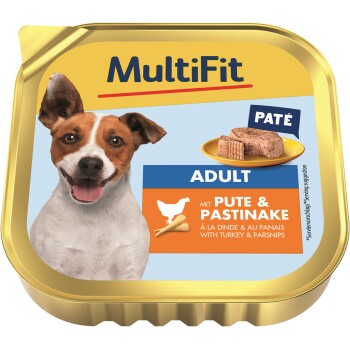 MultiFit Adult Little Dog Pute & Pastinaken 44x150 g