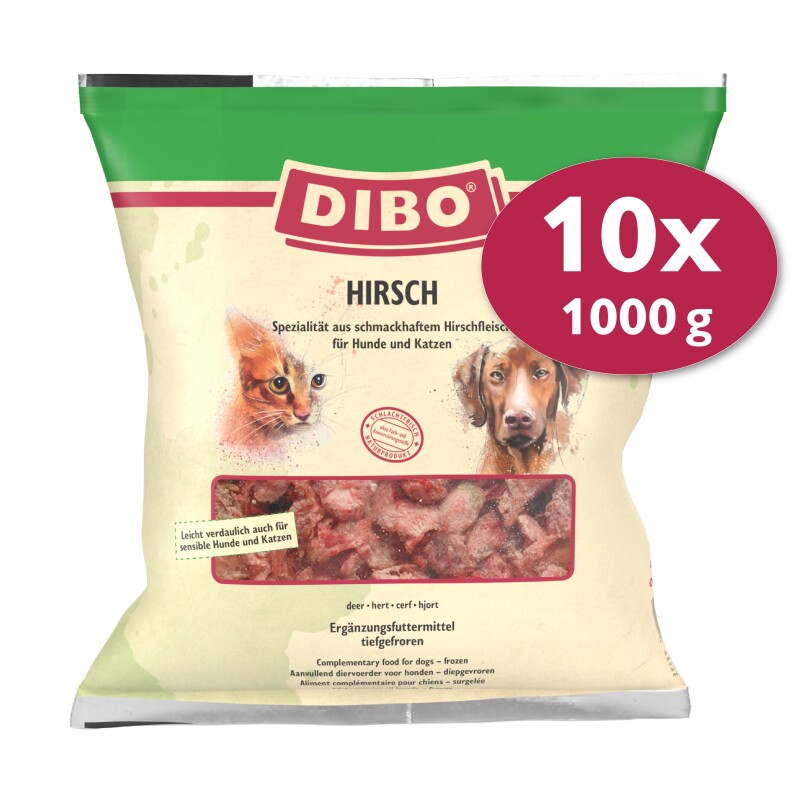 DIBO Frostfutter Hirsch 10x1 kg