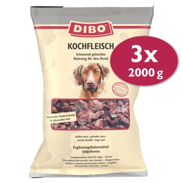 DIBO Frostfutter Kochfleisch 3x2 kg