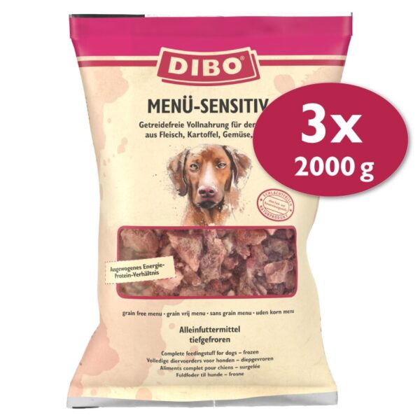 DIBO Frostfutter Menü-Sensitiv 3 x 2 kg