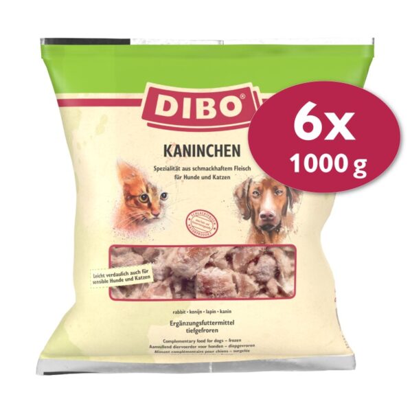 DIBO Frostfutter Kaninchen 6x1 kg