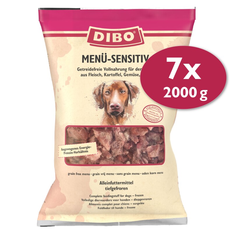 DIBO Frostfutter Menü-Sensitiv 7 x 2 kg