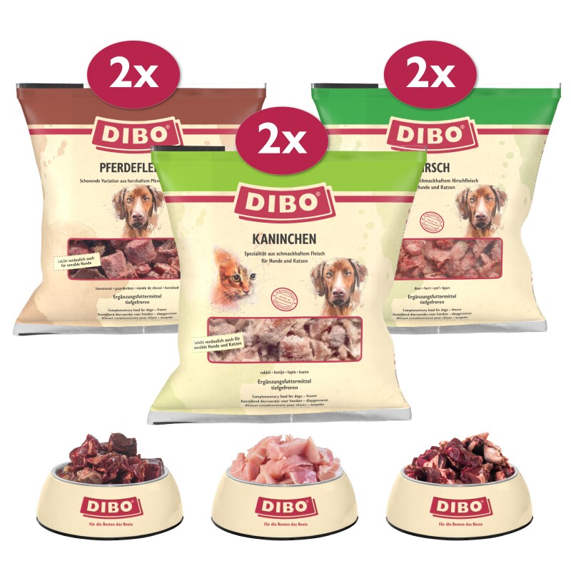 DIBO Frostfutter Exklusive Proteine Bundle