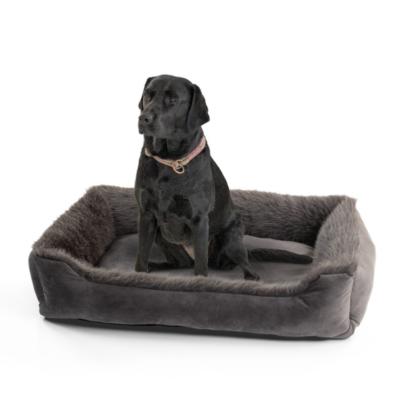 Wagner Wallace & Jones Hundebett MAYFAIR schiefergrau L