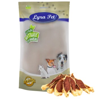 Lyra Pet Kaninchenohren gefüllt mit Huhn 1 kg