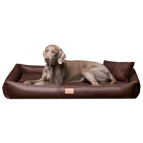 Tierlando CLIFFORD SOFT orthopädisches Hundebett braun 85 cm