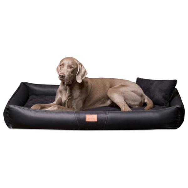 Tierlando CLIFFORD SOFT orthopädisches Hundebett schwarz 85 cm