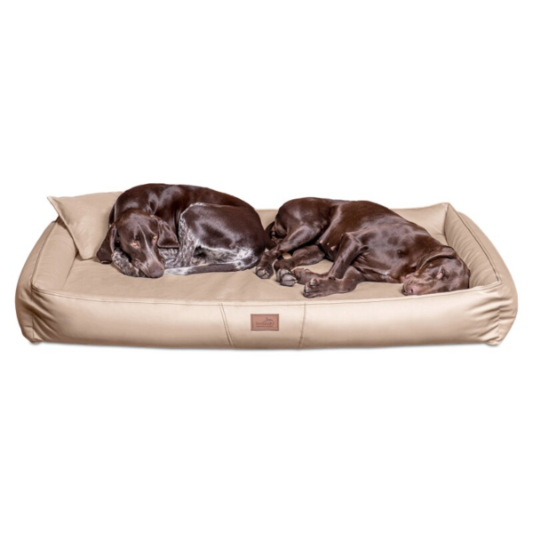 Tierlando CLIFFORD SOFT orthopädisches Hundebett beige 85 cm