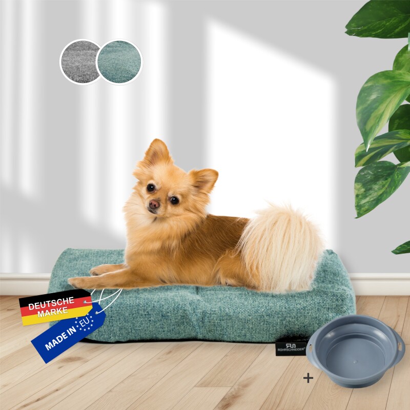 Rohrschneider ® Hundebett mit Anti-Rutsch-Boden