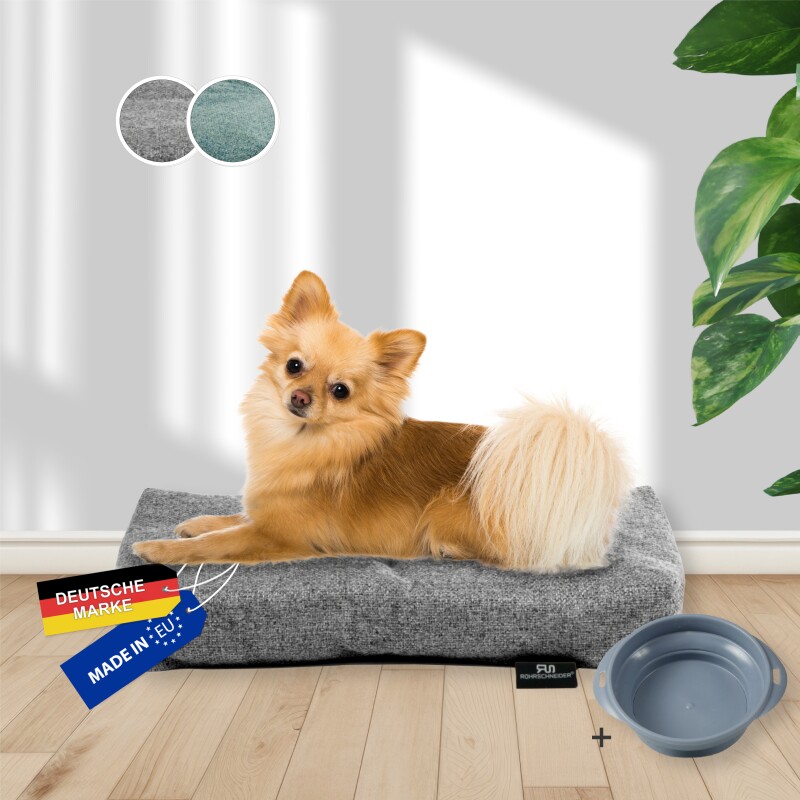 Rohrschneider ® Hundebett mit Anti-Rutsch-Boden