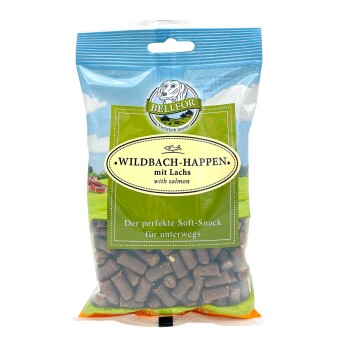 Bellfor Soft für Hunde mit Lachs - Wildbach-Happen - 200g