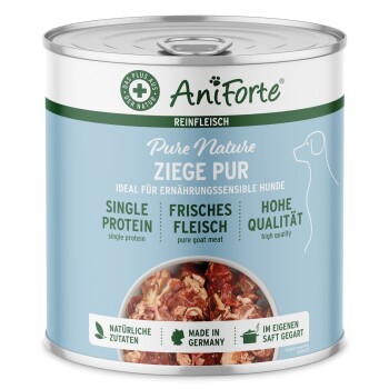 AniForte Nassfutter Ziege Pur (6 x 400g) 4