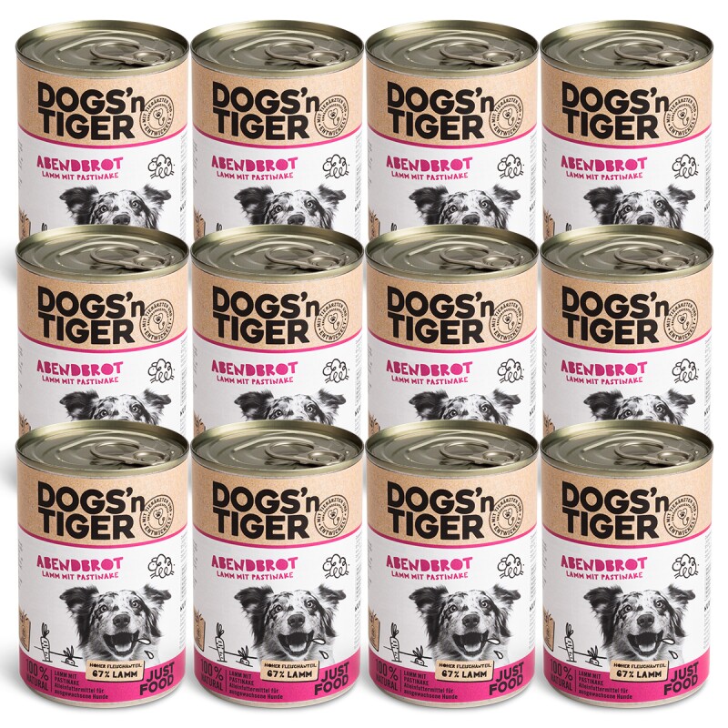 Dogs'n Tiger Abendbrot 12x400 g