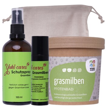 Yuki Cares Grasmilben Abwehr Paket