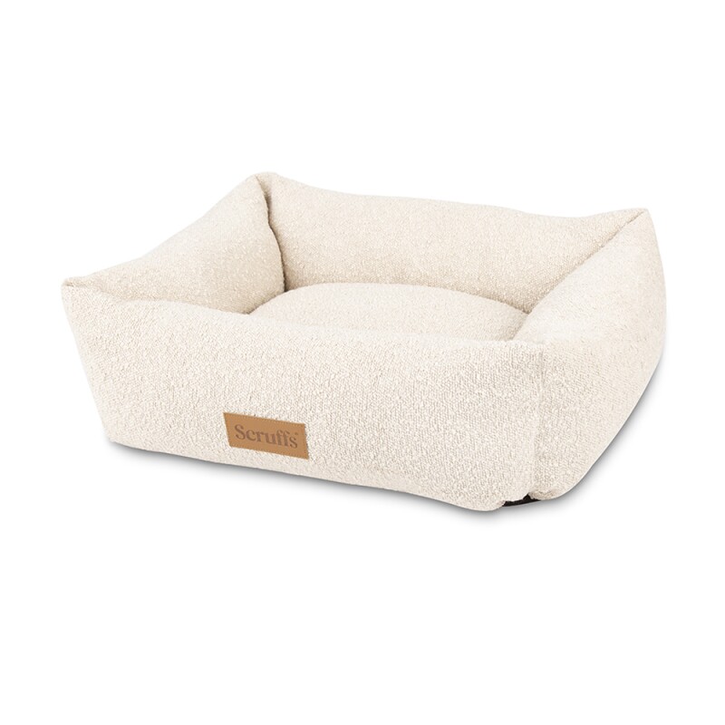 Scruffs Hundebett BOUCLE elfenbein S