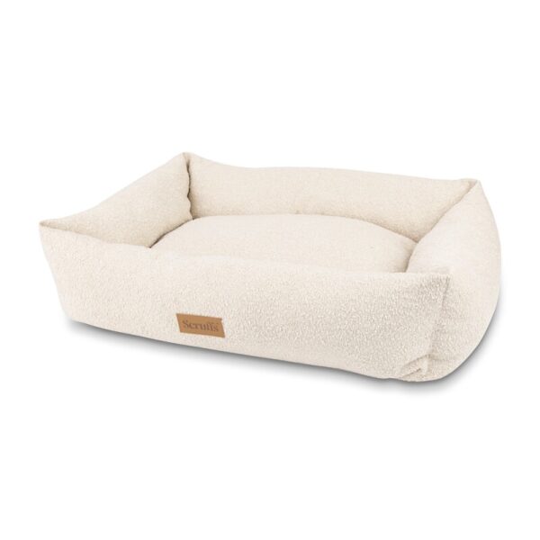 Scruffs Hundebett BOUCLE elfenbein XL