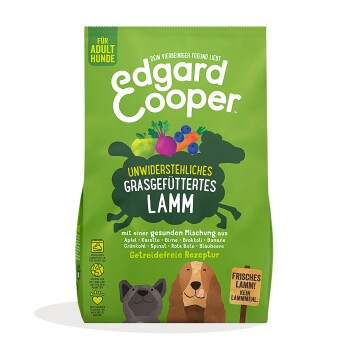 Edgard & Cooper Unwiderstehliches Grasgefüttertes Lamm Adult 7 kg