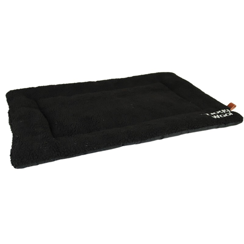 DoggyWool Blanket by Pet Joy schwarz XL