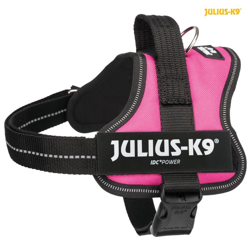 JULIUS-K9 Trixie ® Powergeschirr® Baby 1–Mini fuchsia XS