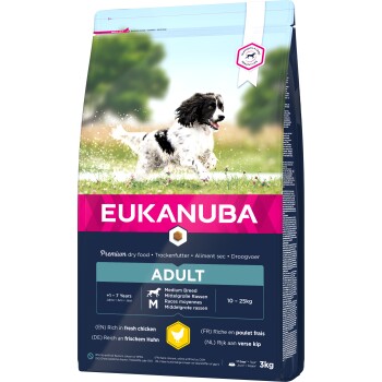 EUKANUBA Trockenfutter Hund Active Medium Breed Adult