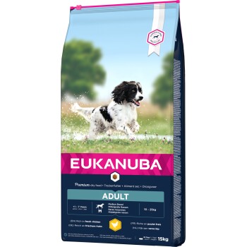 EUKANUBA Trockenfutter Hund Active Medium Breed Adult